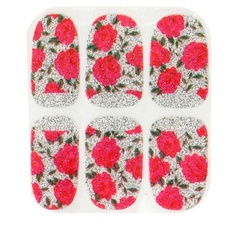 Наклейки для ногтей IRISK Пленки для ногтей для экспресс-маникюра на клеевой основе Effect Nails