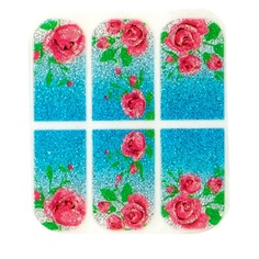 Наклейки для ногтей IRISK Пленки для ногтей для экспресс-маникюра на клеевой основе Effect Nails