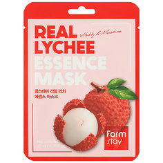 FARMSTAY Маска для лица тканевая с экстрактом личи Real Lychee Essence Mask