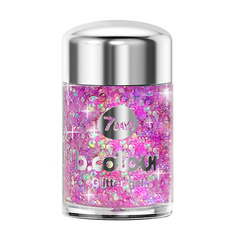 Глиттер 7DAYS Гель-глиттер для лица и тела mini b.colour Winter Edition
