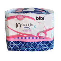 Прокладки гигиенические BIBI Прокладки для критических дней Classic Maxi Soft 10
