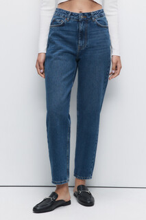 брюки джинсовые женские Джинсы mom-fit классические с высокой посадкой Befree