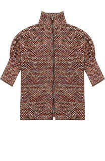 Кардиган фактурной вязки на молнии Missoni