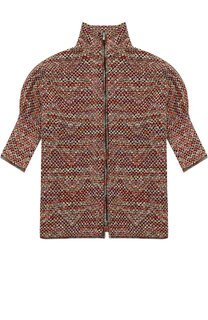 Кардиган фактурной вязки на молнии Missoni