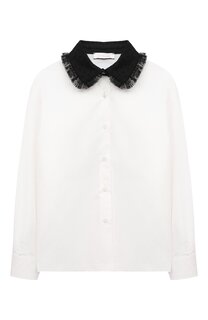 Хлопковая блузка Monnalisa