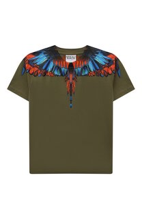 Хлопковая футболка Marcelo Burlon Kids of Milan