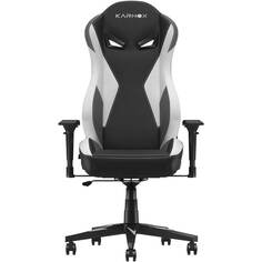 Компьютерное кресло Karnox HUNTER Bad Guy Edition белый