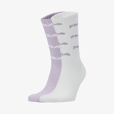 Носки средние Носки FILA, 2 пары, Фиолетовый