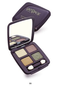 Mysterious eyes тени для век 4-х цветные №111 L'atuage