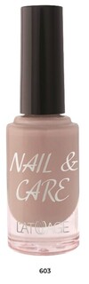 Лак для ногтей nail &amp; care тон 603 9 г L'atuage