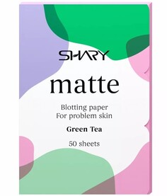 Салфетки матирующие для лица для проблемной кожи 12г Shary