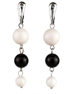 Серьги Бусики Колечки