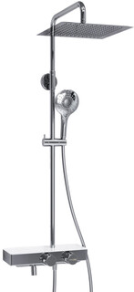 Душевая система 300 мм WasserKRAFT Aller A113.118.101.CH Thermo
