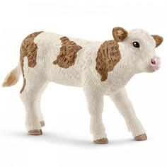 Игровые фигурки Schleich Игровая фигурка Симментальский теленок