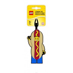 Детские чемоданы Lego Бирка для багажа Hot Dog