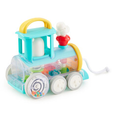 Каталки-игрушки Каталка-игрушка Happy Baby развивающая Паровозик на колесиках