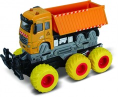 Машины Funky Toys Самосвал с краш-эффектом Die-cast 6х6 1:43