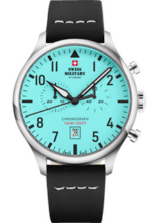 Швейцарские наручные мужские часы Swiss Military SM34098.11. Коллекция Vintage Chronograph