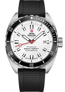 Швейцарские наручные мужские часы Swiss Military SMA34100.08. Коллекция Titanium 300