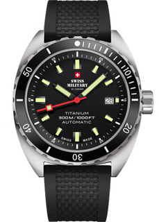 Швейцарские наручные мужские часы Swiss Military SMA34100.06. Коллекция Titanium 300