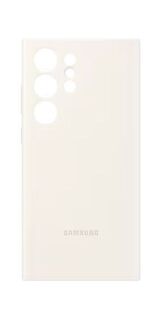 Чехол-накладка Samsung Silicone Cover для Galaxy S23 Ultra, бежевый (EF-PS918TUEGRU)