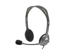Наушники Logitech H110 темно-серый (981-000472)