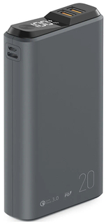 Внешний аккумулятор Olmio QS-20, 20000mAh, midnight