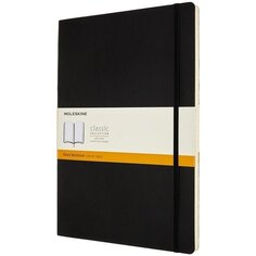 Блокнот &quot;Classic Soft&quot; A4, 96 листов, в линейку, черный Moleskine