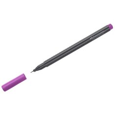 Ручка капиллярная Faber-Castell Grip Finepen фиолетовая, 0,4 мм
