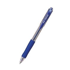 Шариковая ручка-автомат SN-100 Laknock 0,5 мм, синяя UNI