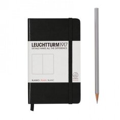 Блокнот нелинованный А6 черный Leuchtturm 1917