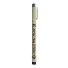 Ручка капиллярная Sakura Pigma Micron 0.45 мм, цвет чернил: фиолетовый