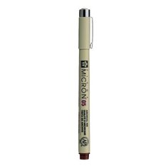 Ручка капиллярная Sakura Pigma Micron 0.45 мм, цвет чернил: бургундский