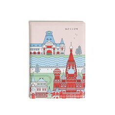 Обложка для паспорта &quot;Дореволюционная Москва&quot; Heart of Moscow