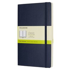 Блокнот нелинованный &quot;Classic Soft&quot;, 96 листов, 13 х 21 см, синий Moleskine