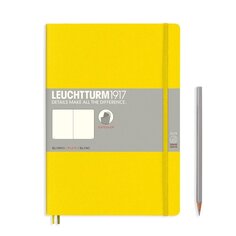 Записная книжка Leuchtturm Composition В5, нелинованная, лимонная, 123 страниц, мягкая обложка