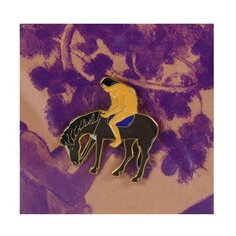 Значок металлический made in РЕСПYБЛИКА* Всадник