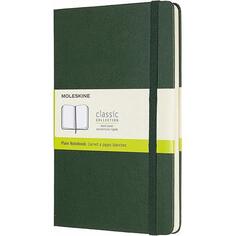 Блокнот &quot;Classic&quot; Large, 120 листов, нелинованный, 13 х 21 см, зеленый Moleskine