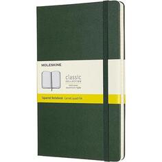 Блокнот &quot;Classic&quot; Large, 120 листов, в клетку, 13 х 21 см, зеленый Moleskine