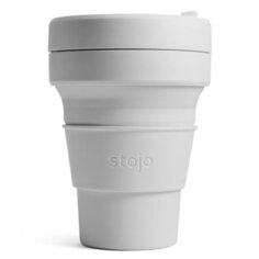 Стакан складной Stojo Pocket Cup, 355 мл, серый