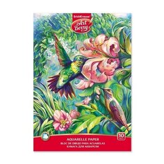 Альбом для рисования с бумагой для акварели ArtBerry Колибри, А4, 10 листов