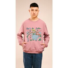 Свитшот классик Tengri People Маленький принц, черничный йогурт, oversize S+ Made in РЕСПyБЛИКА*
