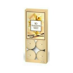 Свечи чайные арома Aladino Ваниль, 10 шт