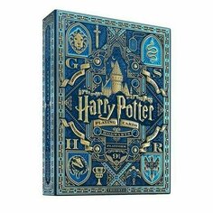 Сувенирная колода карт Theory11 HarryPotter, синяя