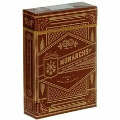 Сувенирная колода карт Theory11 Monarch, красная