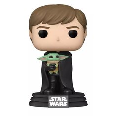 Фигурка Funko POP! Bobble Star Wars Mandalorian Luke Skywalker with Grogu 58290