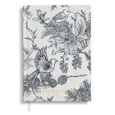 Ежедневник Stella di Mare Spring, 176 листов, А5, черно-белый