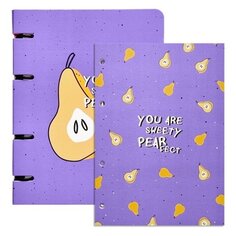 Тетрадь общая и блокнот Be Smart Fruits, в клетку, 80 листов, на кольцах