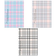 Тетрадь Greenwich Line Trendy Checks, в клетку, 80 листов, А4, в ассортименте