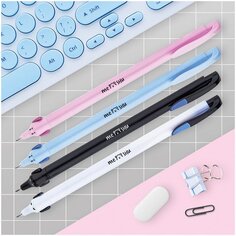 Ручка шариковая автоматическая Meshu Cute Dogs, цвет чернил синий, в ассортименте